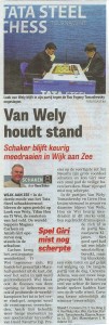 Tata Steel in de pers 19 jan
